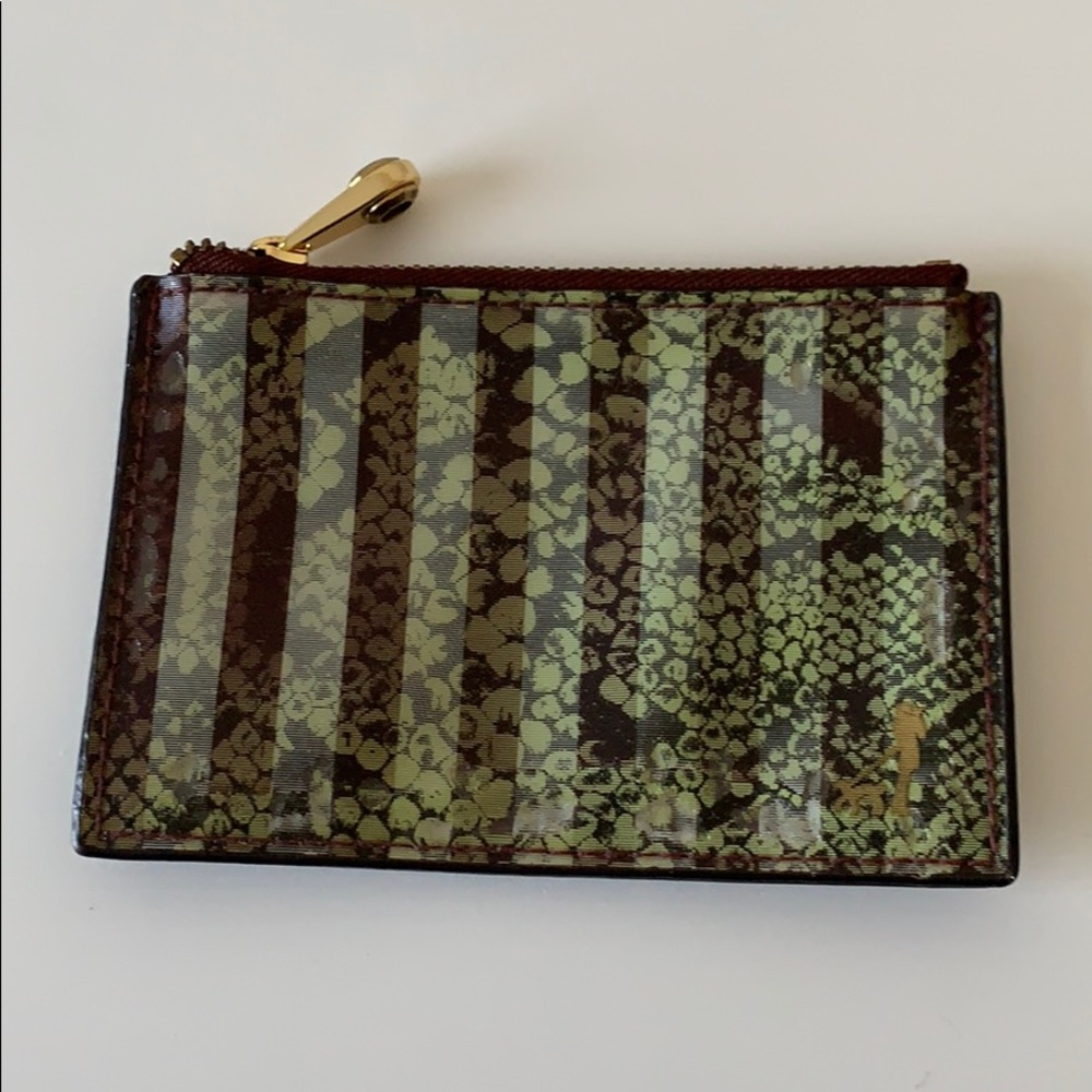 Henri Bendel Hallographic Coin Purse/Wallet